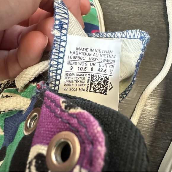 Converse Fear of God ESSENTIALS Skid Grip Limoges Green Sz 9/10.5 - Picture 5 of 8